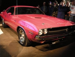 A vintage Challenger R/T owned by Brampton assembly plant employee Glen McMeeken