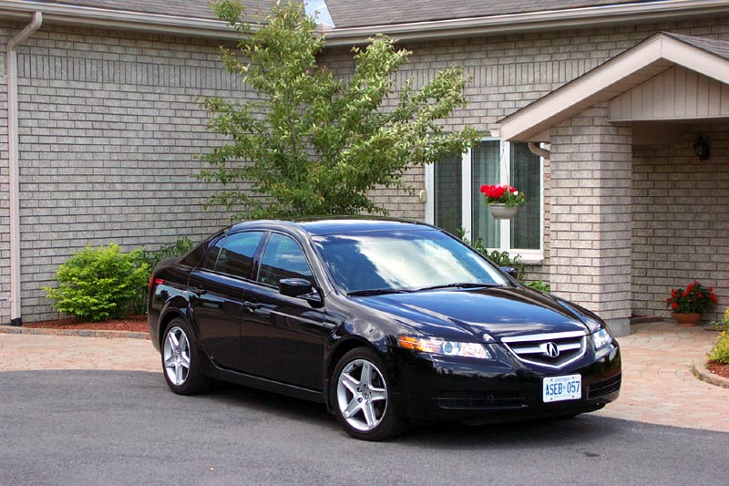 2004 ACURA TL Silver/Black, Images
